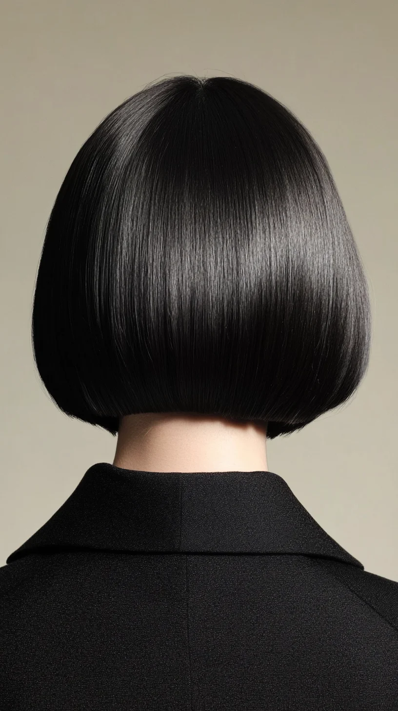 Timeless Elegance: The Sleek, Statement-Making Bob