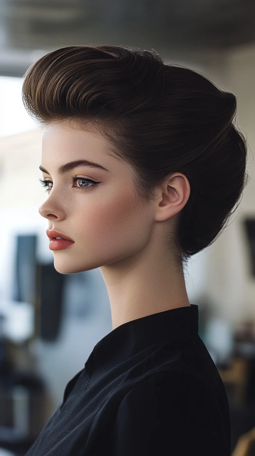 Timeless Elegance: The Sophisticated Modern Pompadour