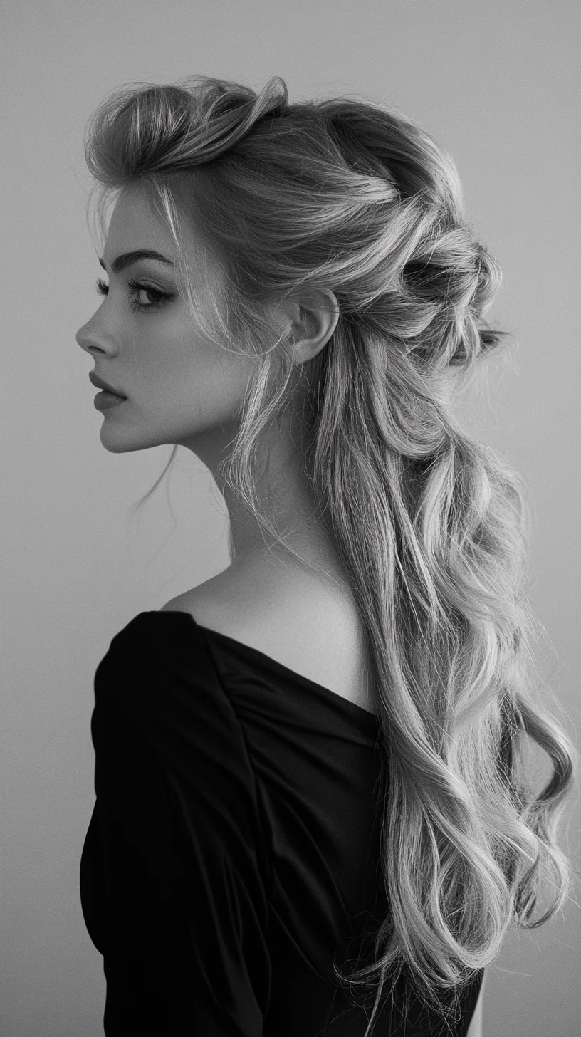 Timeless Elegance: The Ultimate Romantic Half-Up Hairstyle