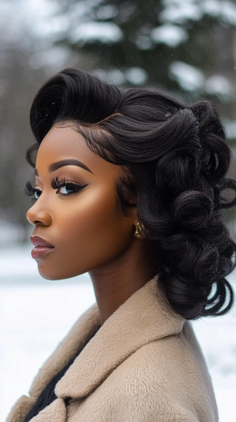 Timeless Elegance: Vintage Curls for a Glamorous Touch