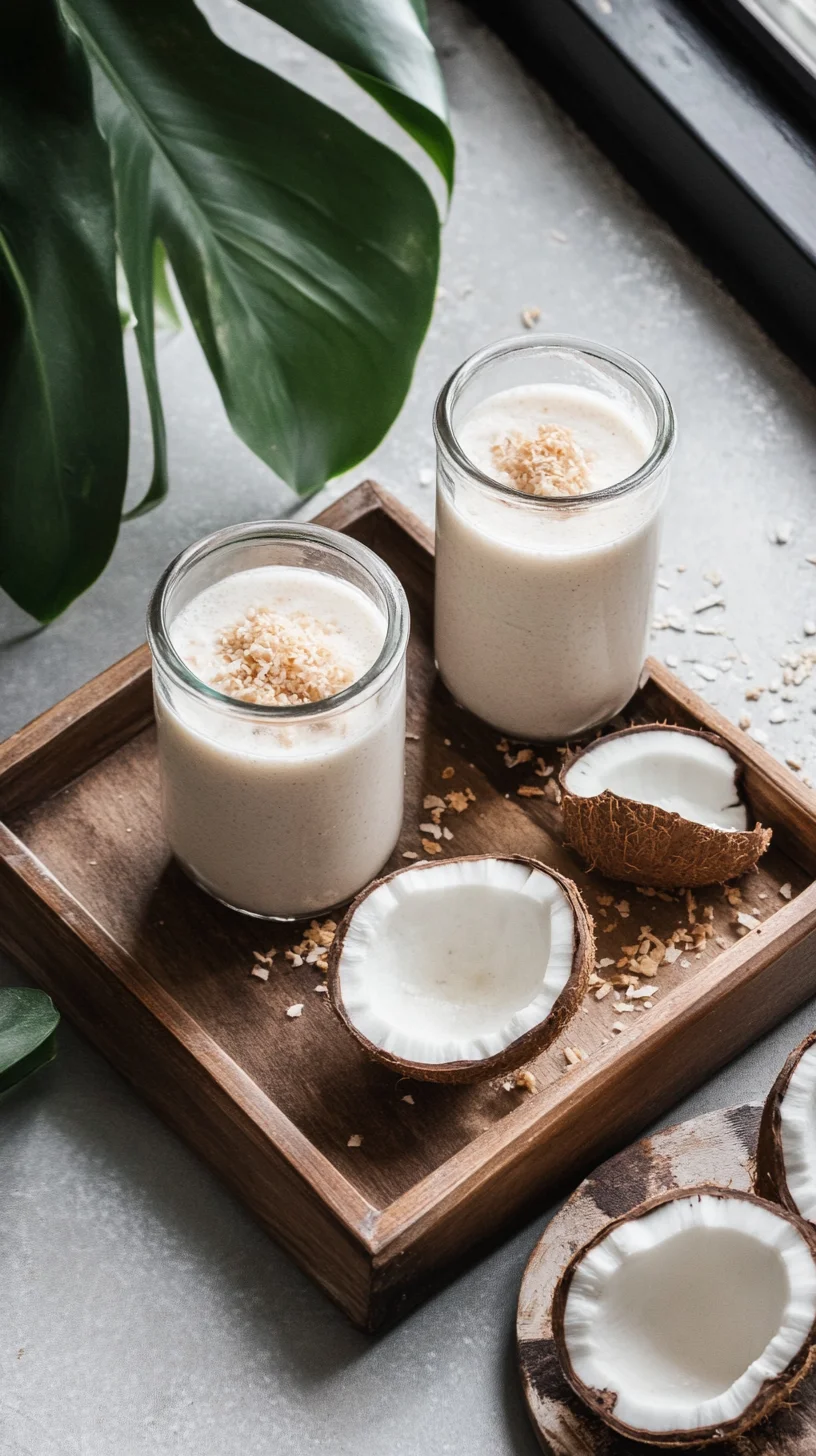 Tropical Bliss: Creamy Coconut Smoothie Recipe