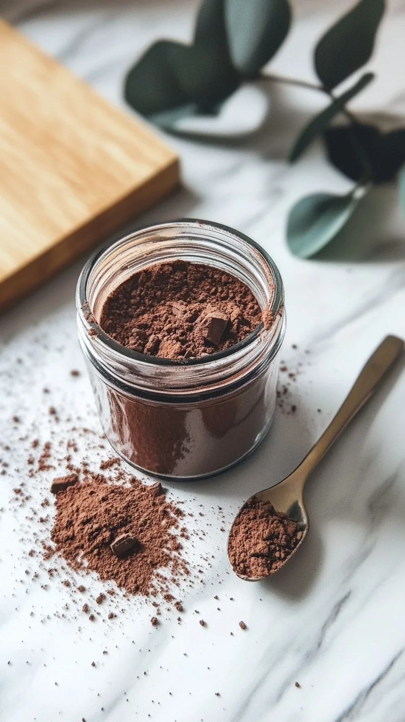 Unleash Decadence with Homemade Chocolate Powder!