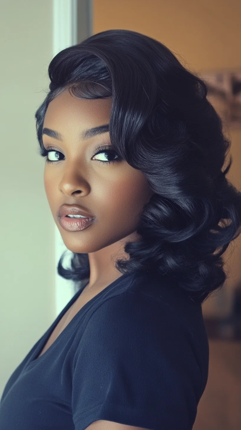 Vintage Glamour: The Perfect Soft Waves for Effortless Elegance