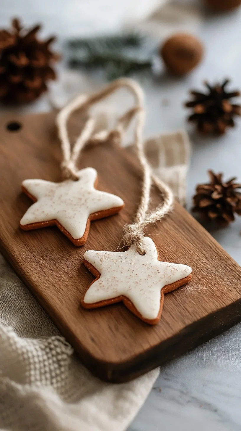 Whimsical Star-Shaped Gingerbread Cookies for Festive Cheer!