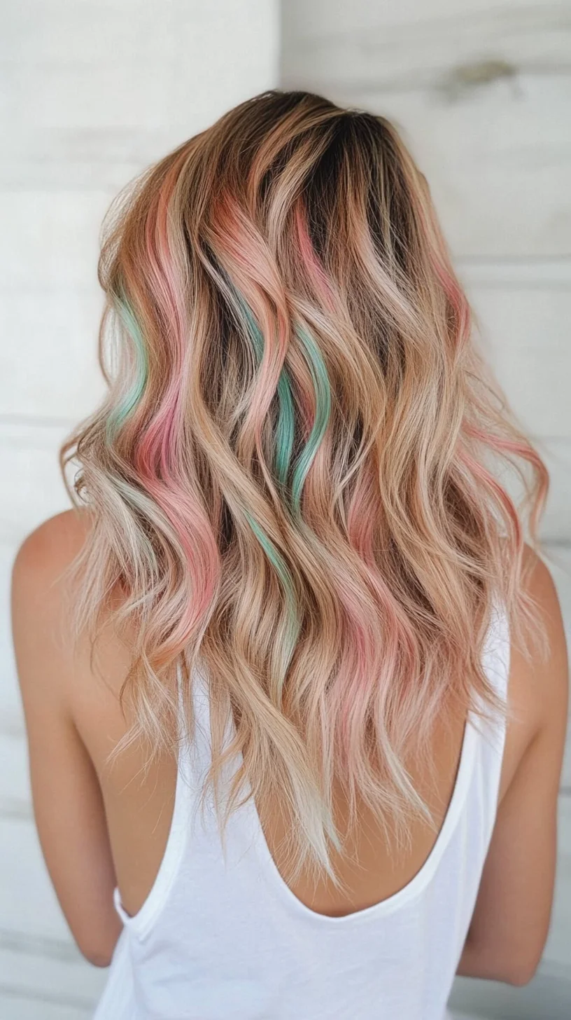 Whimsical Waves: Embrace Playful Pastels for a Vibrant Look