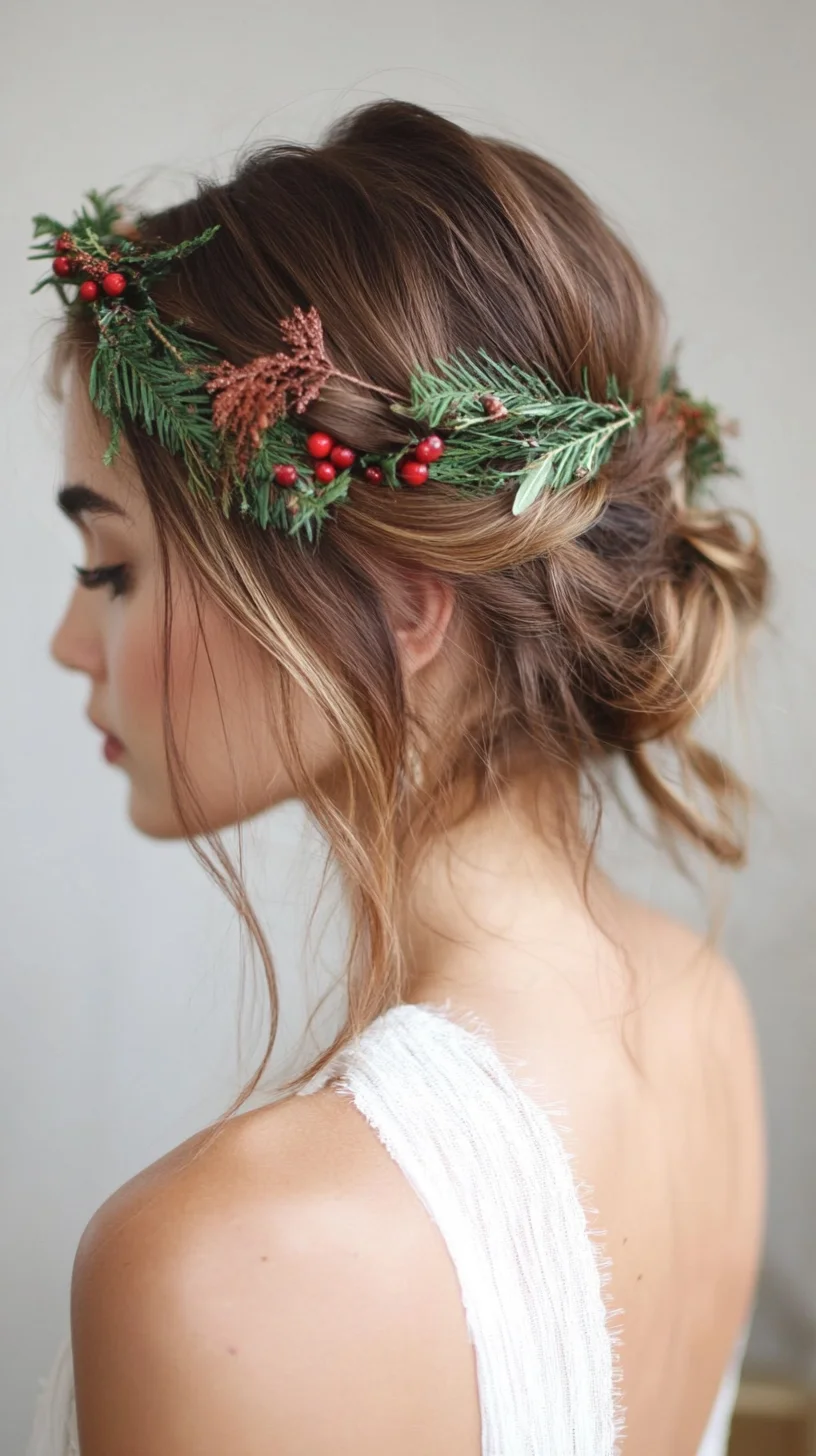 Whimsical Woodland Braid: Embrace Nature's Beauty