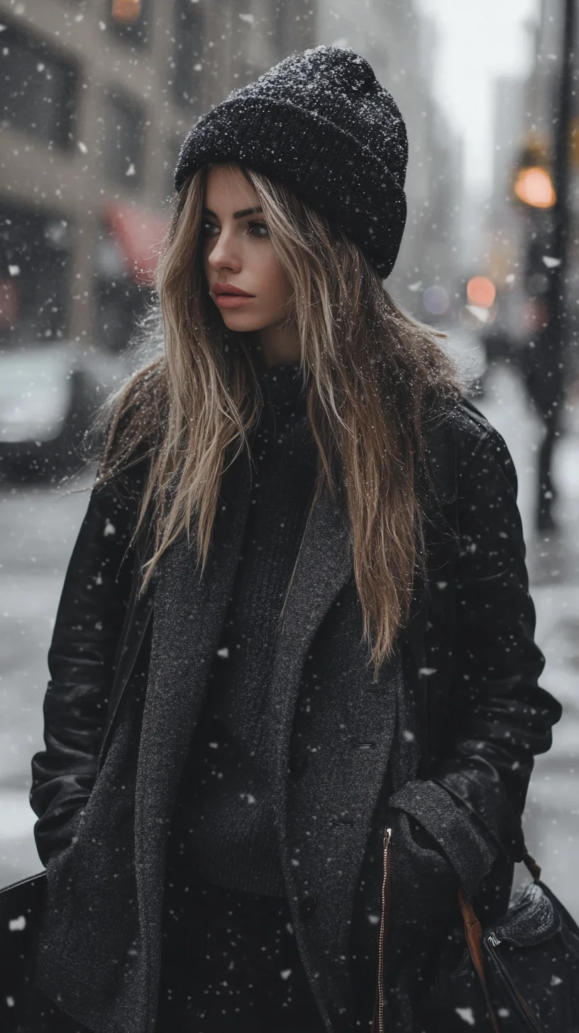 Winter Chic: Effortlessly Stylish Layers for Cold Days Ahead