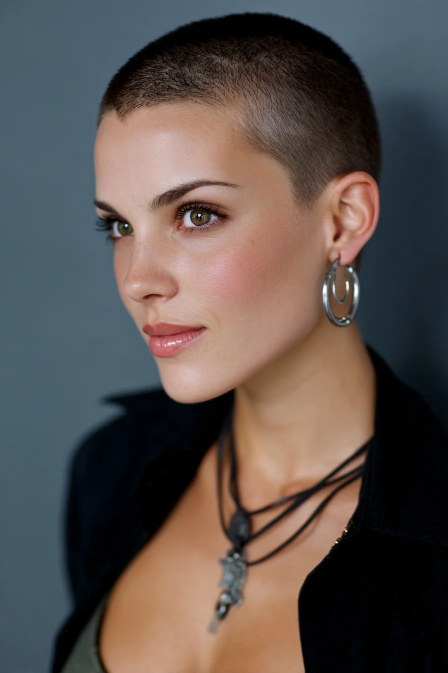 Clipper Buzz Cut — Close Crop / Ultra-Short Hairstyle