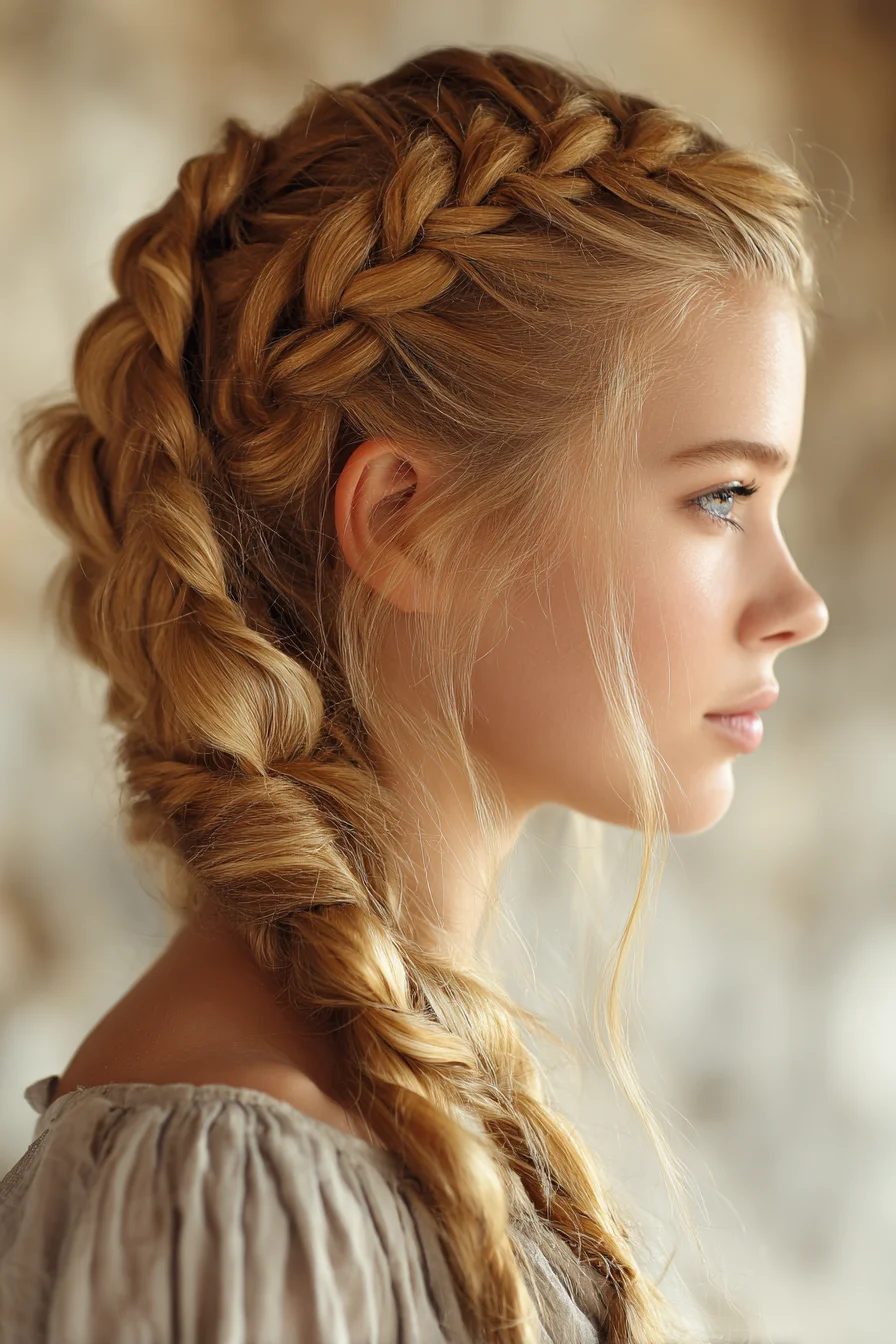 Double Dutch to Loose Fishtail Braids — Textured Braided Ponytail