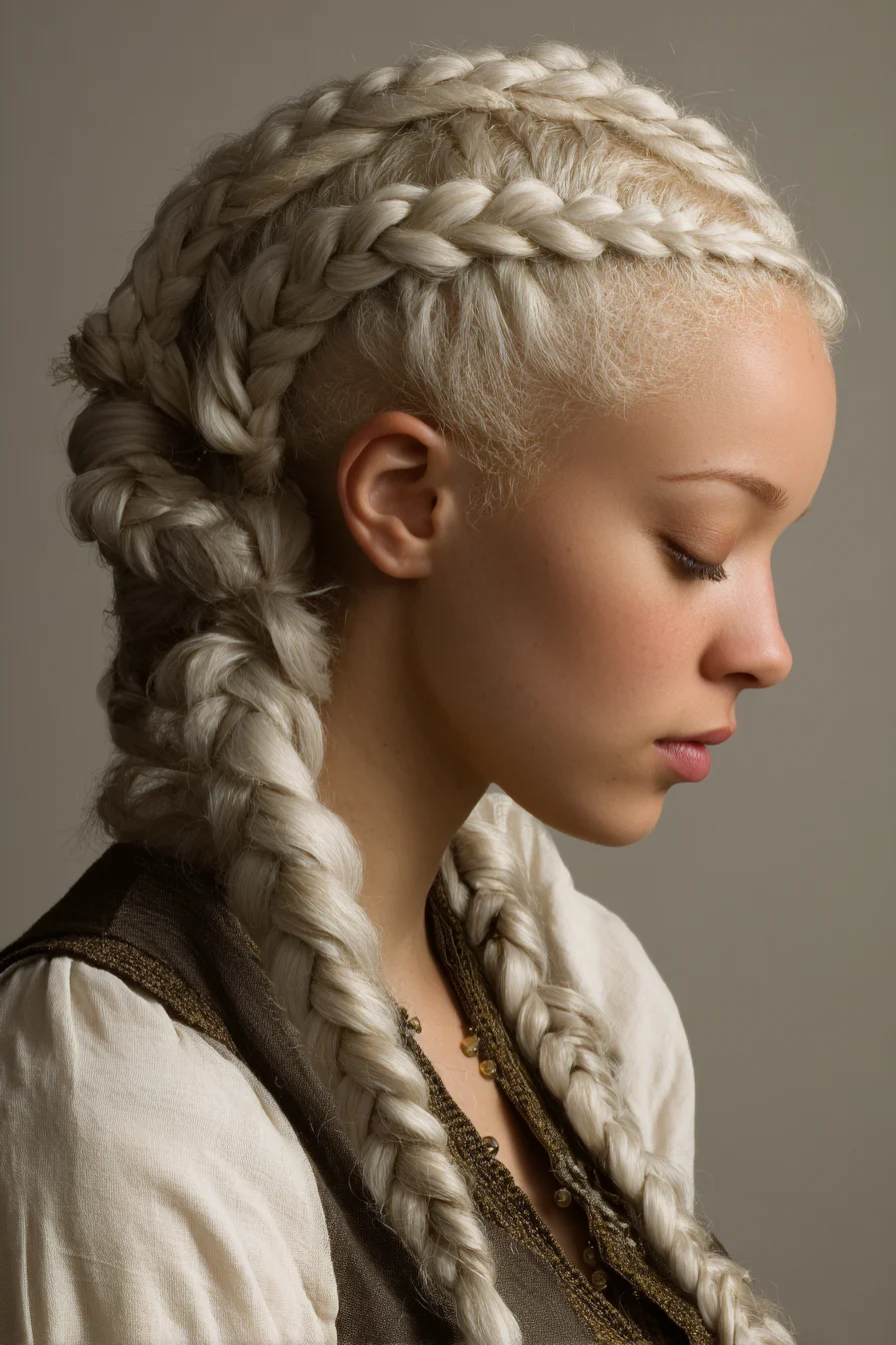 Double Dutch to Rope Braids — Platinum Textured Braided Hairstyle