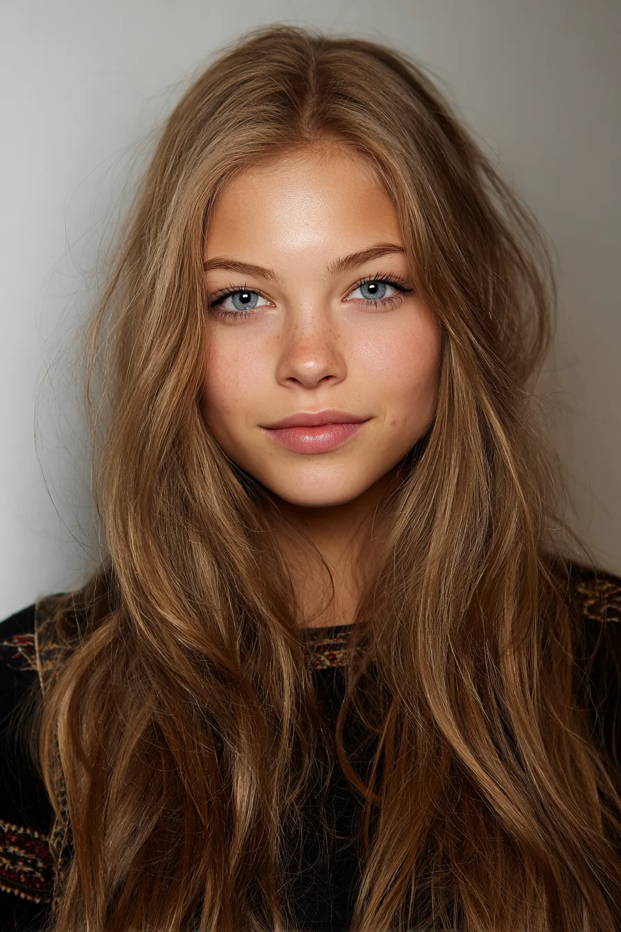 Long Layered Natural Waves with Face‑Framing Layers