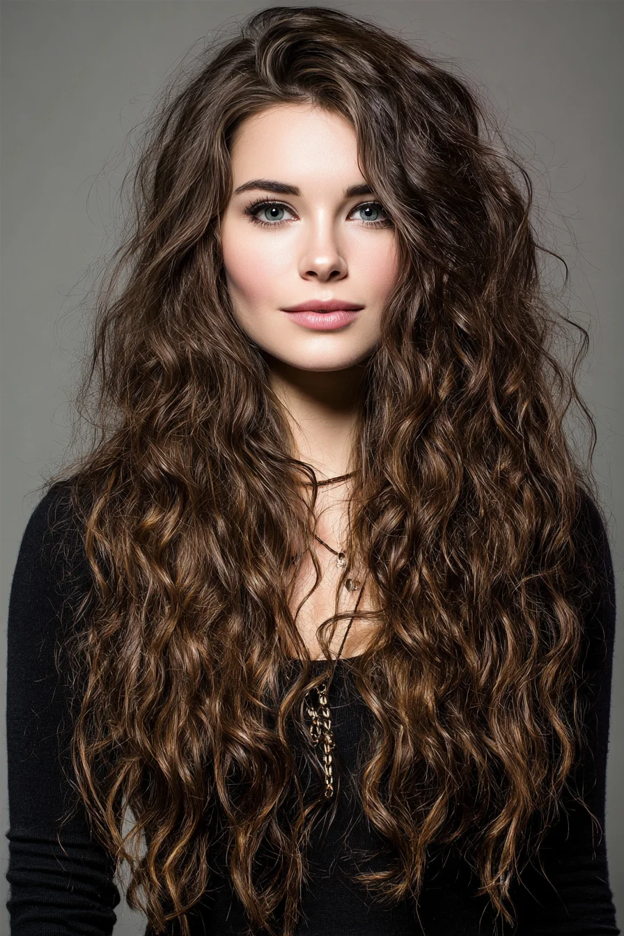 Long Layered Natural Waves with Volume and Texture
