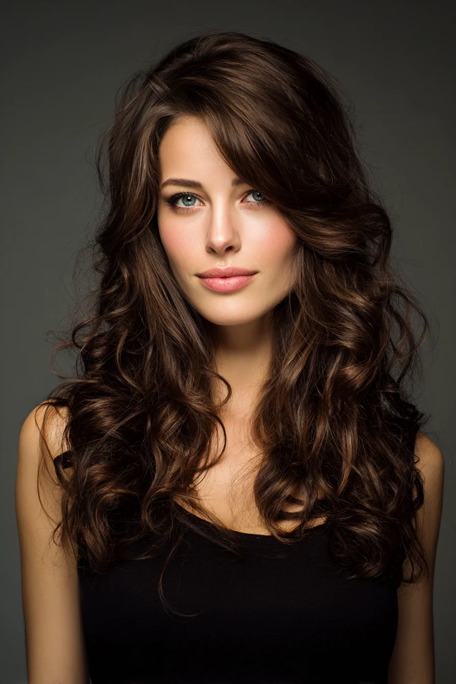 Long Layered Voluminous Waves with Face‑Framing Layers