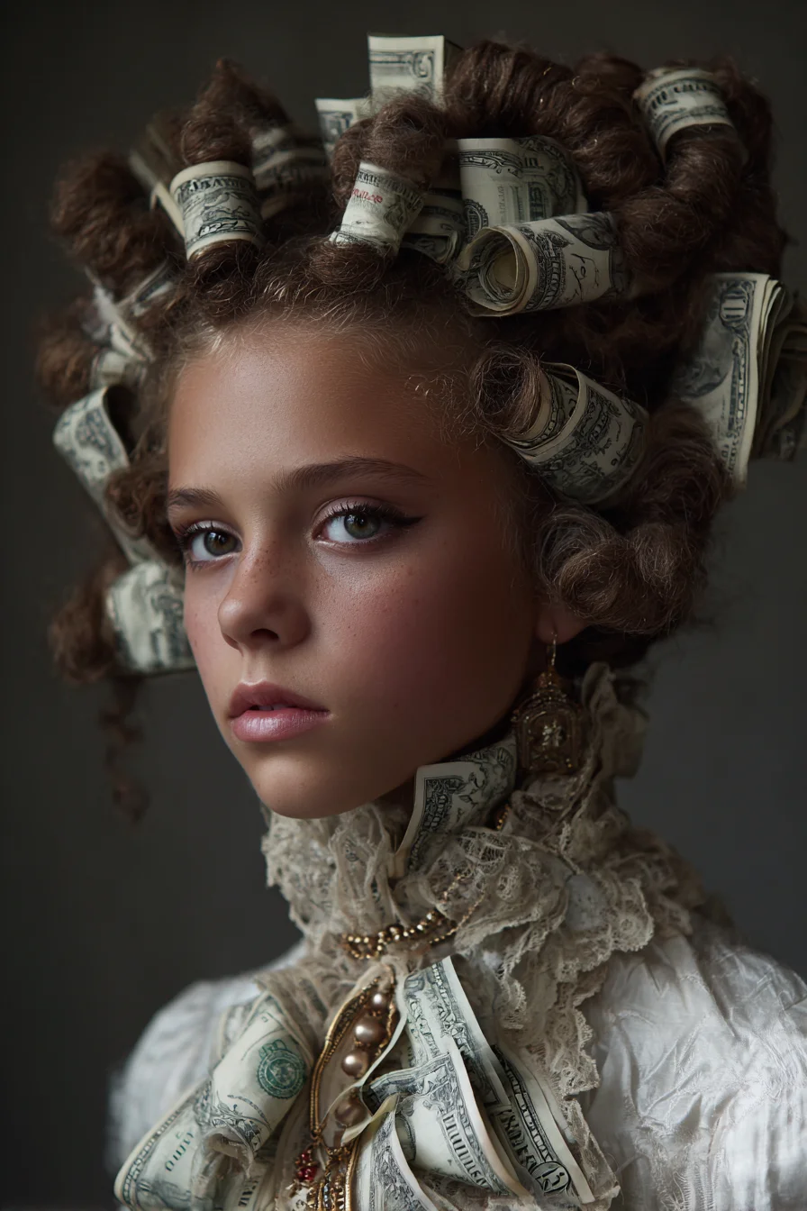 Rococo Rolled-Curl Updo — Pin Curls for Textured or Thick Hair