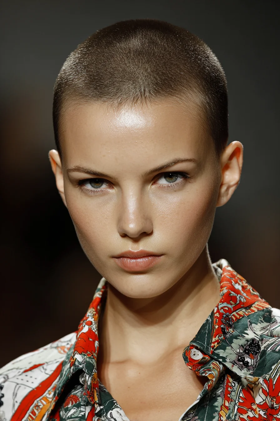 Short Buzz Cut — Uniform Clipper Cut for Low‑Maintenance Style