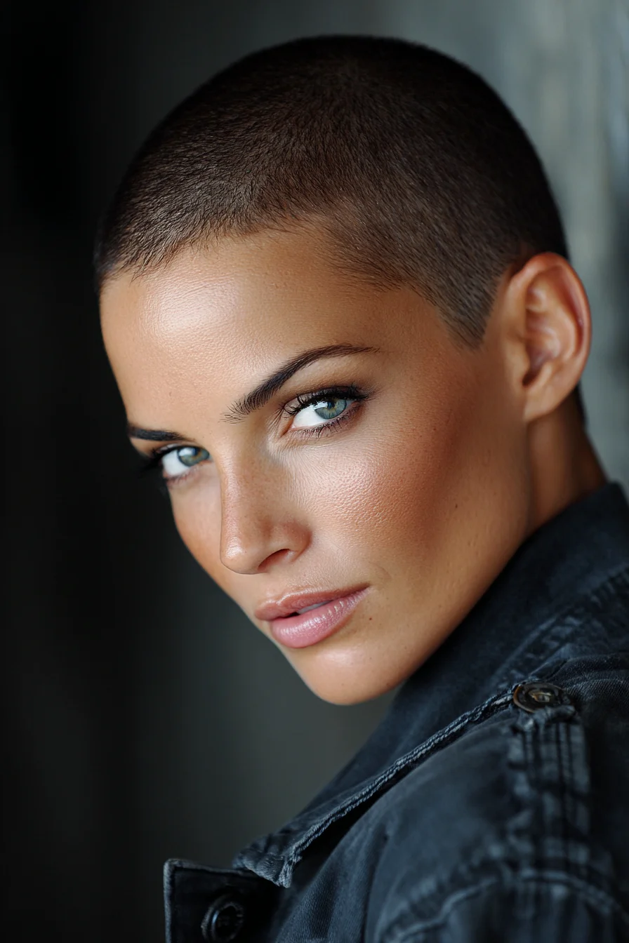 Textured Buzz Cut — Short Clipper Crop for All Hair Types