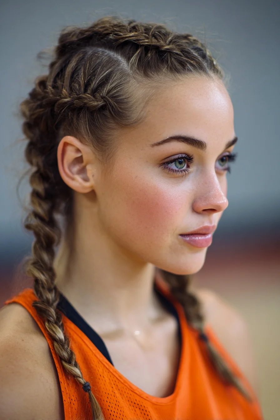 Double Dutch Boxer Braids — Sporty Cornrows for Medium to Long Hair
