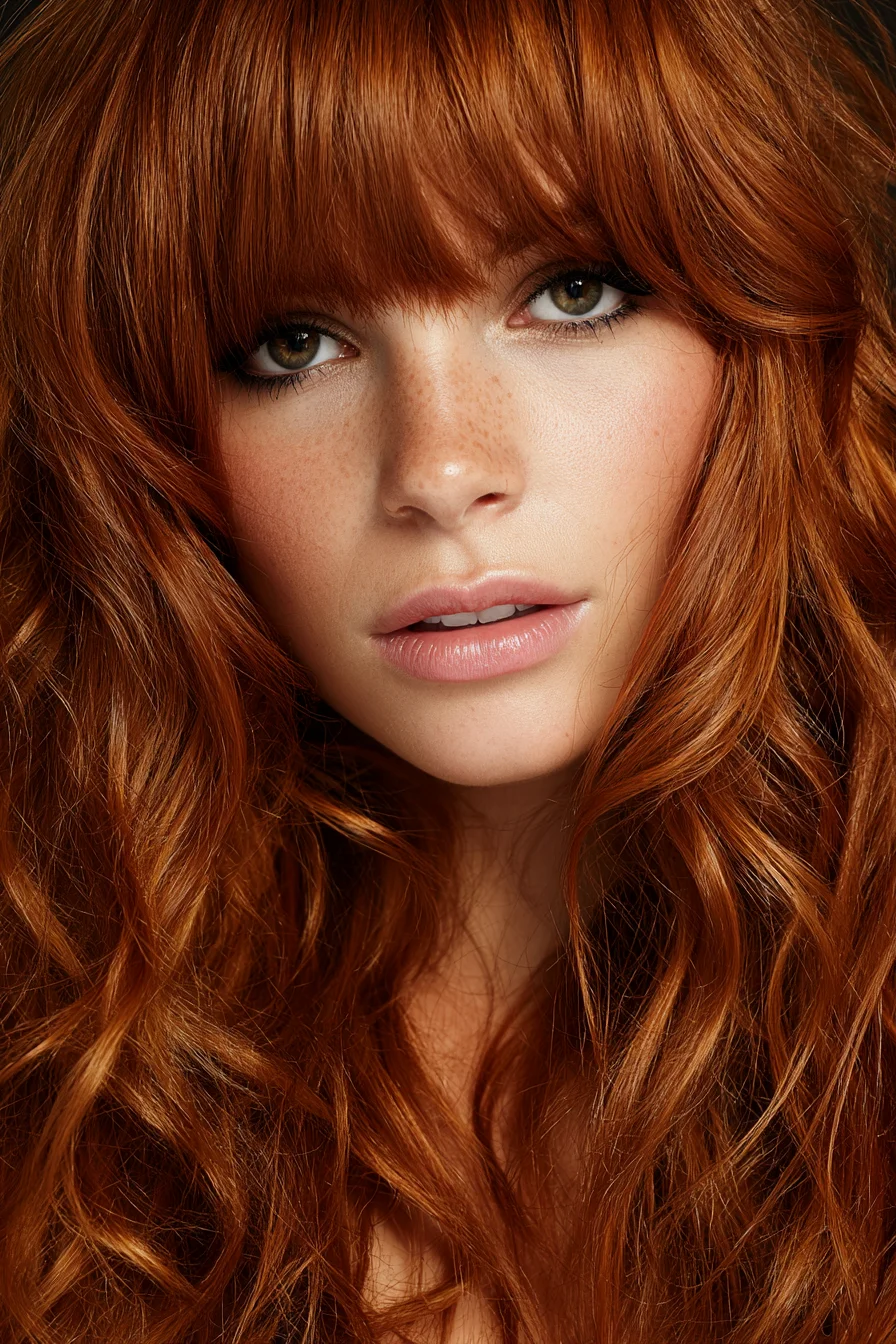 Long Copper Waves with Full Blunt Fringe