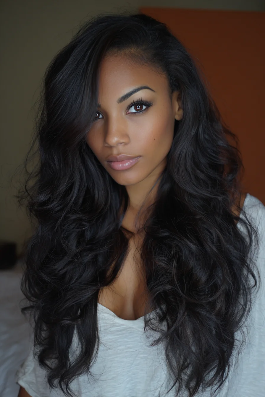 Long Layered Voluminous Waves with Deep Side Part