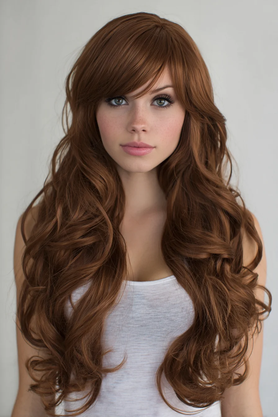 Long Layered Waves with Side‑Swept Fringe