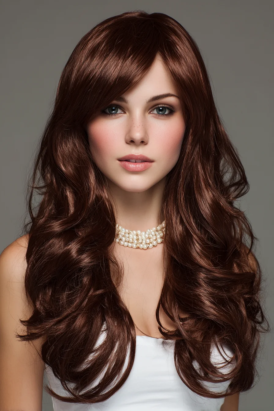 Long Layered Waves with Side-Swept Fringe
