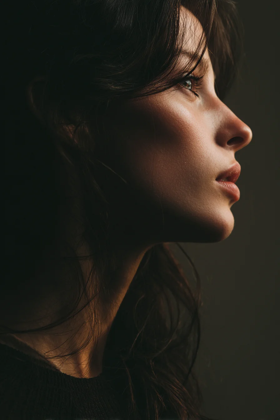 A Quiet Moment in Profile