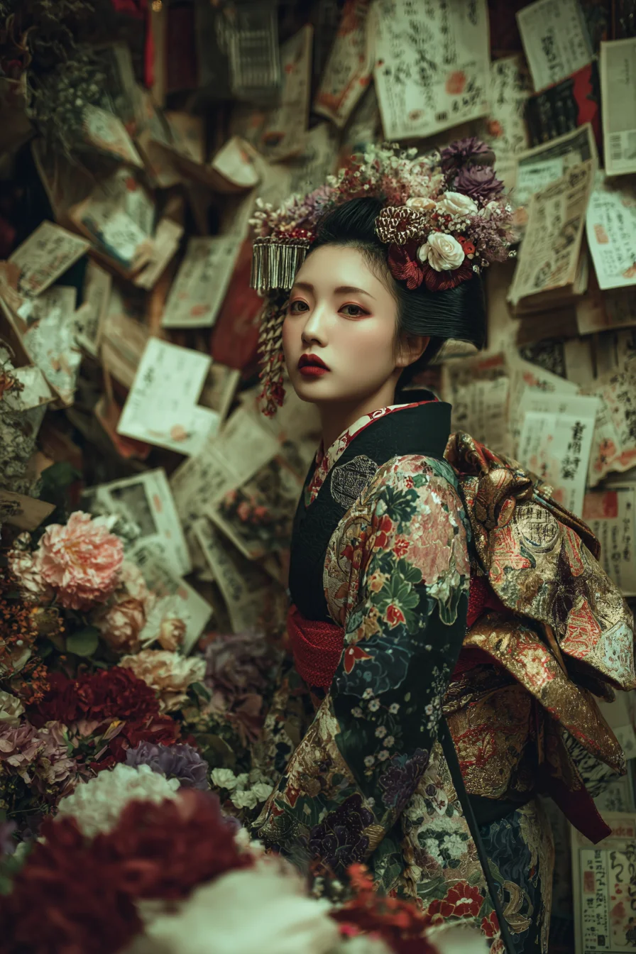 Amid Wishes and Blooms