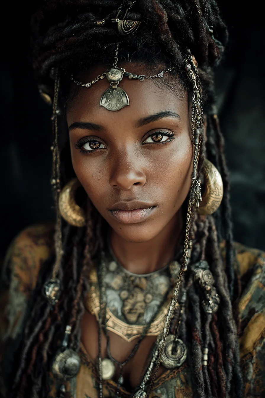 Ancient Gold and Dreadlocked Royalty