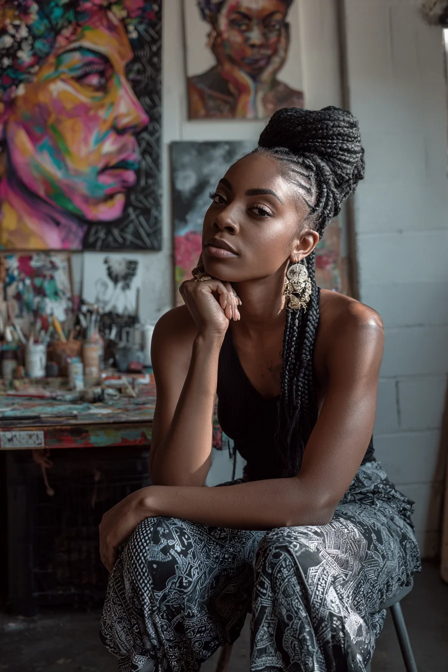 Artist in Her Element