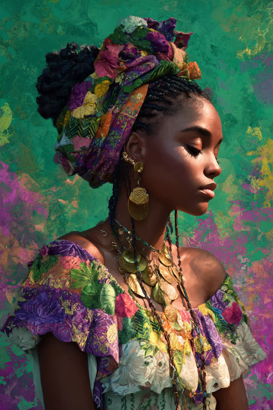 Bloom and Gold in Repose