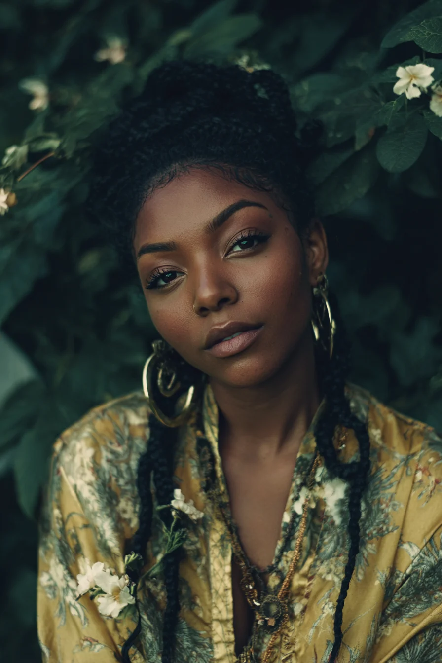 Bloom and Gold in the Garden