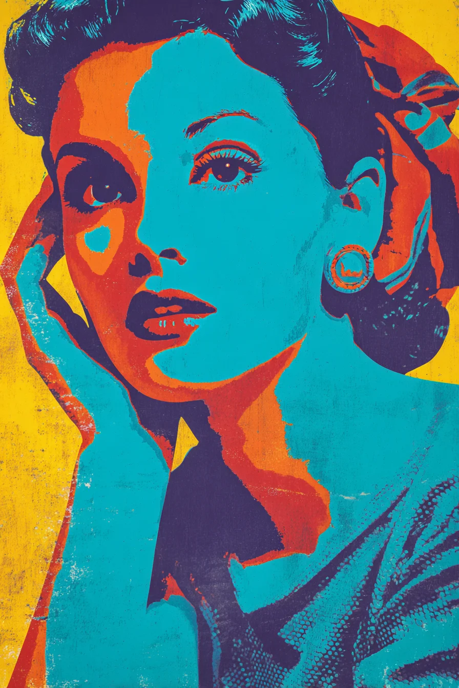 Bold Colors, Old Hollywood Glamour