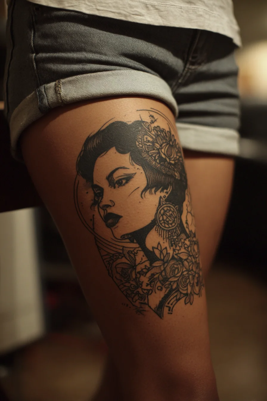 Bold Ink on Sun-Kissed Skin