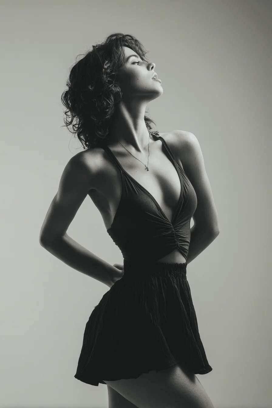 Chin Up, Eyes Closed