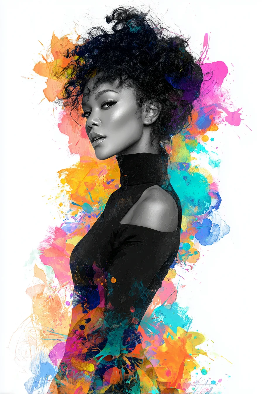 Color Erupts in Monochrome