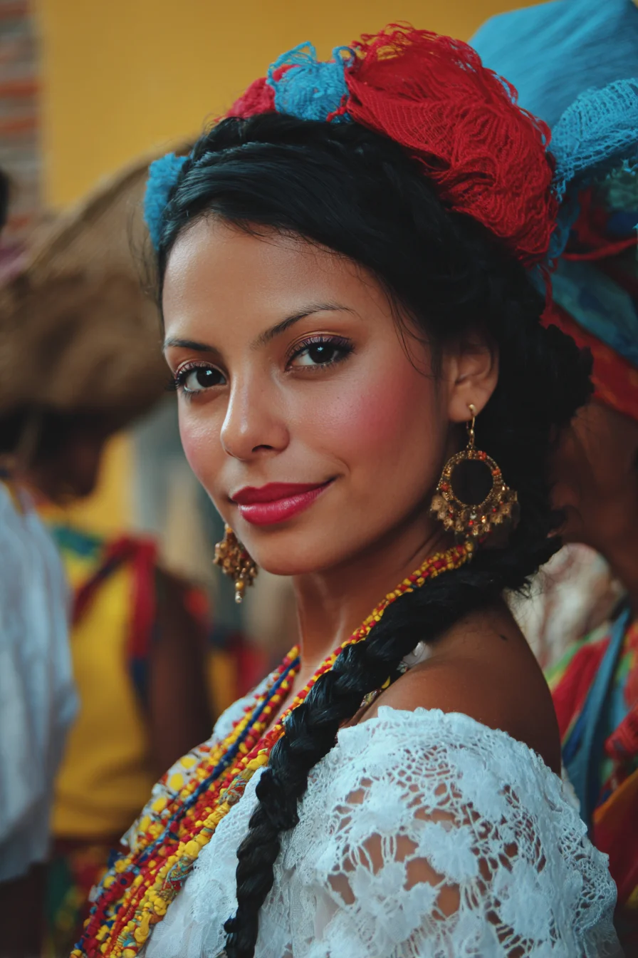 Colors of the Colombian Carnival