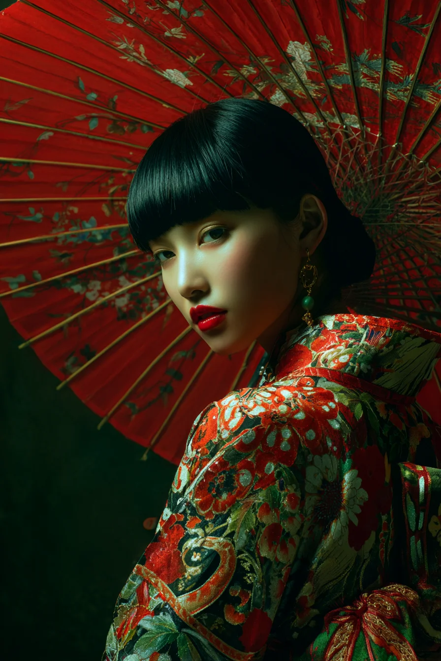 Crimson Grace in Full Bloom