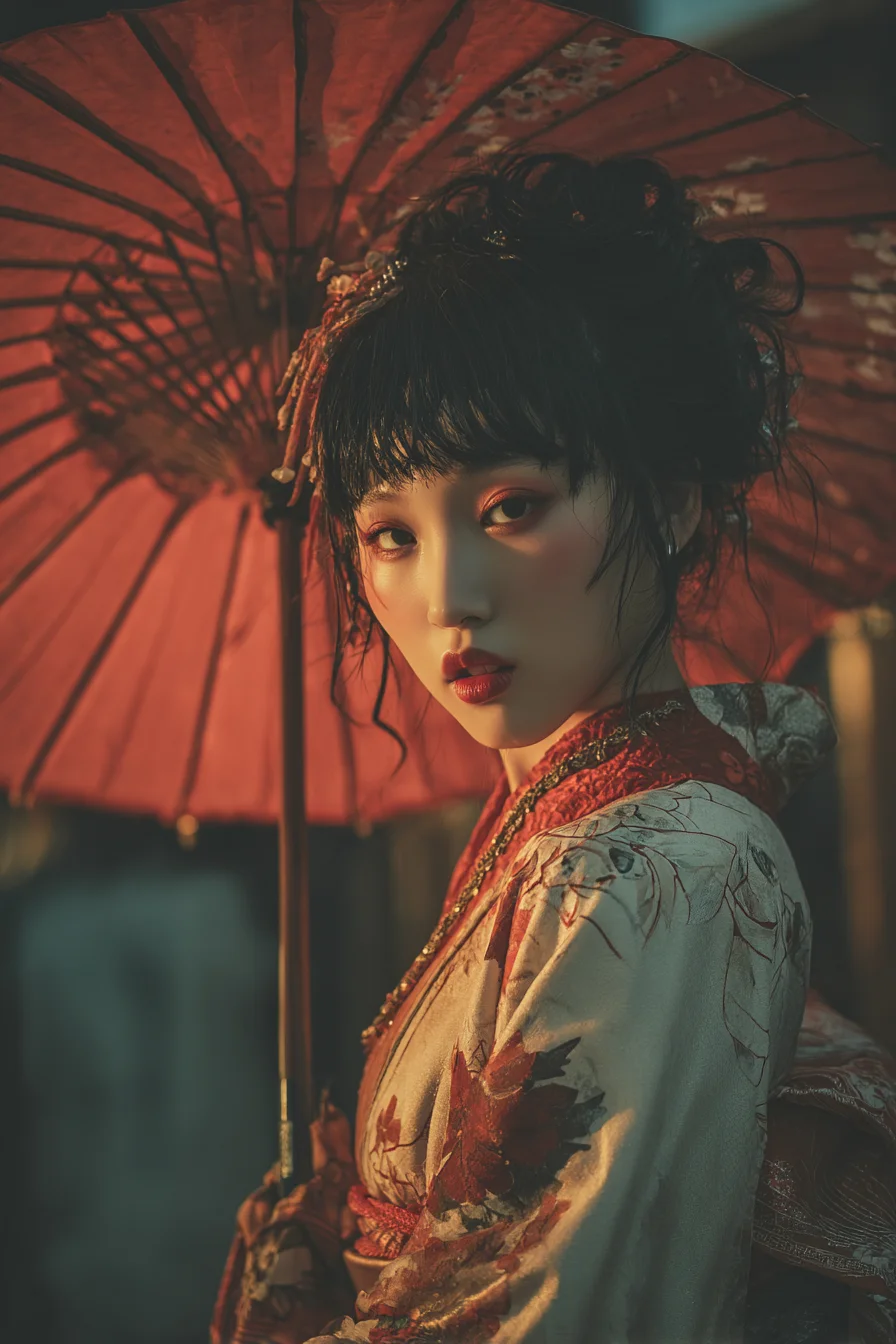 Crimson Light and Quiet Grace