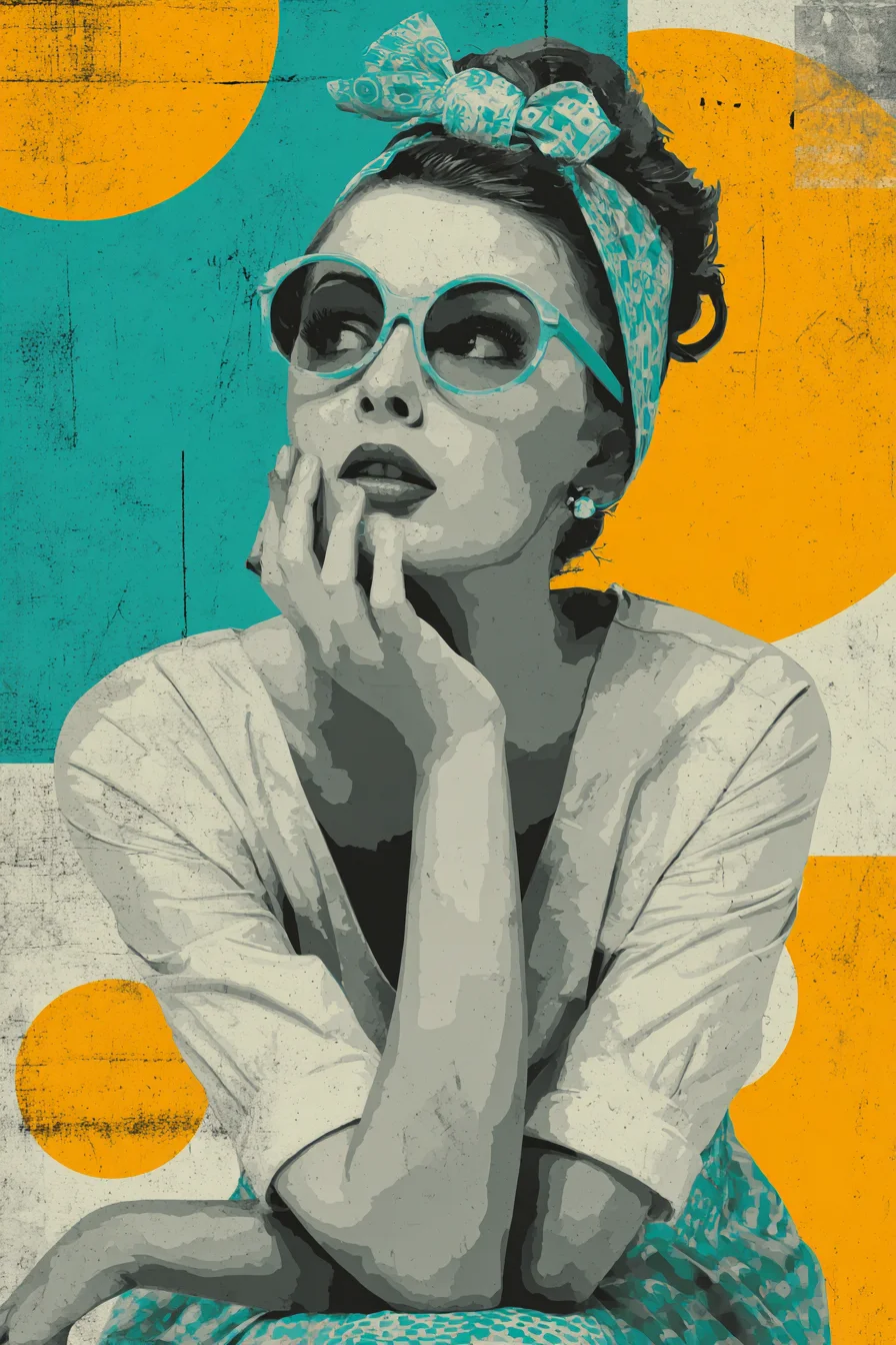 Daydreaming in Retro Teal