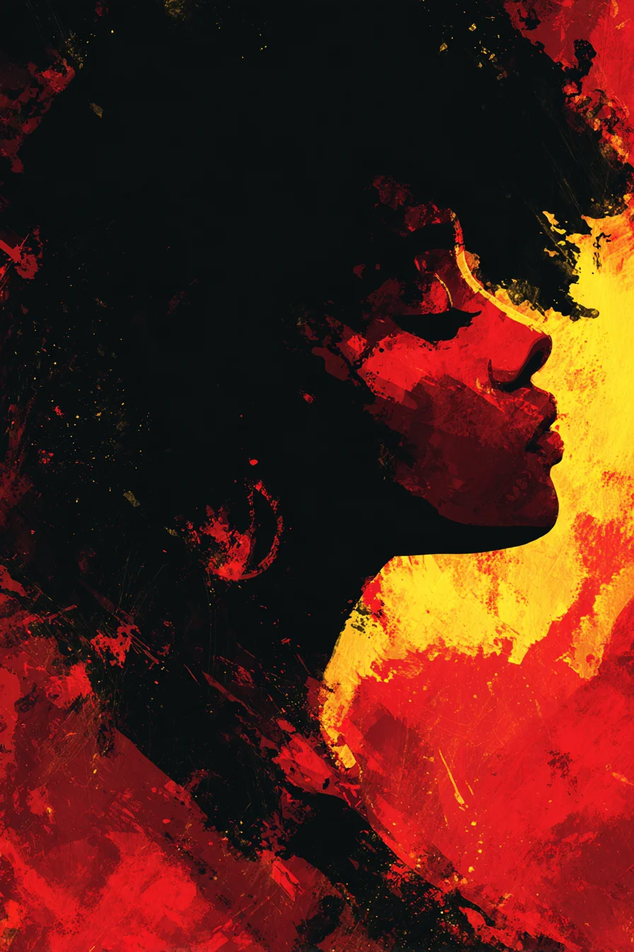 Fire and Shadow in Profile