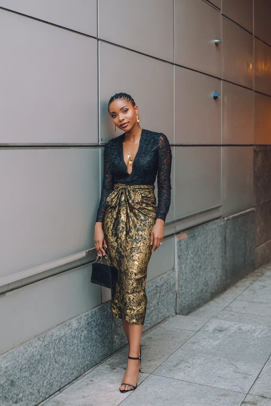 Gold and Black After Dark