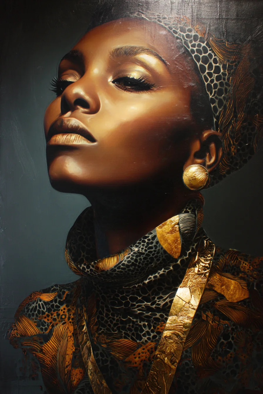 Gold and Shadow in Repose