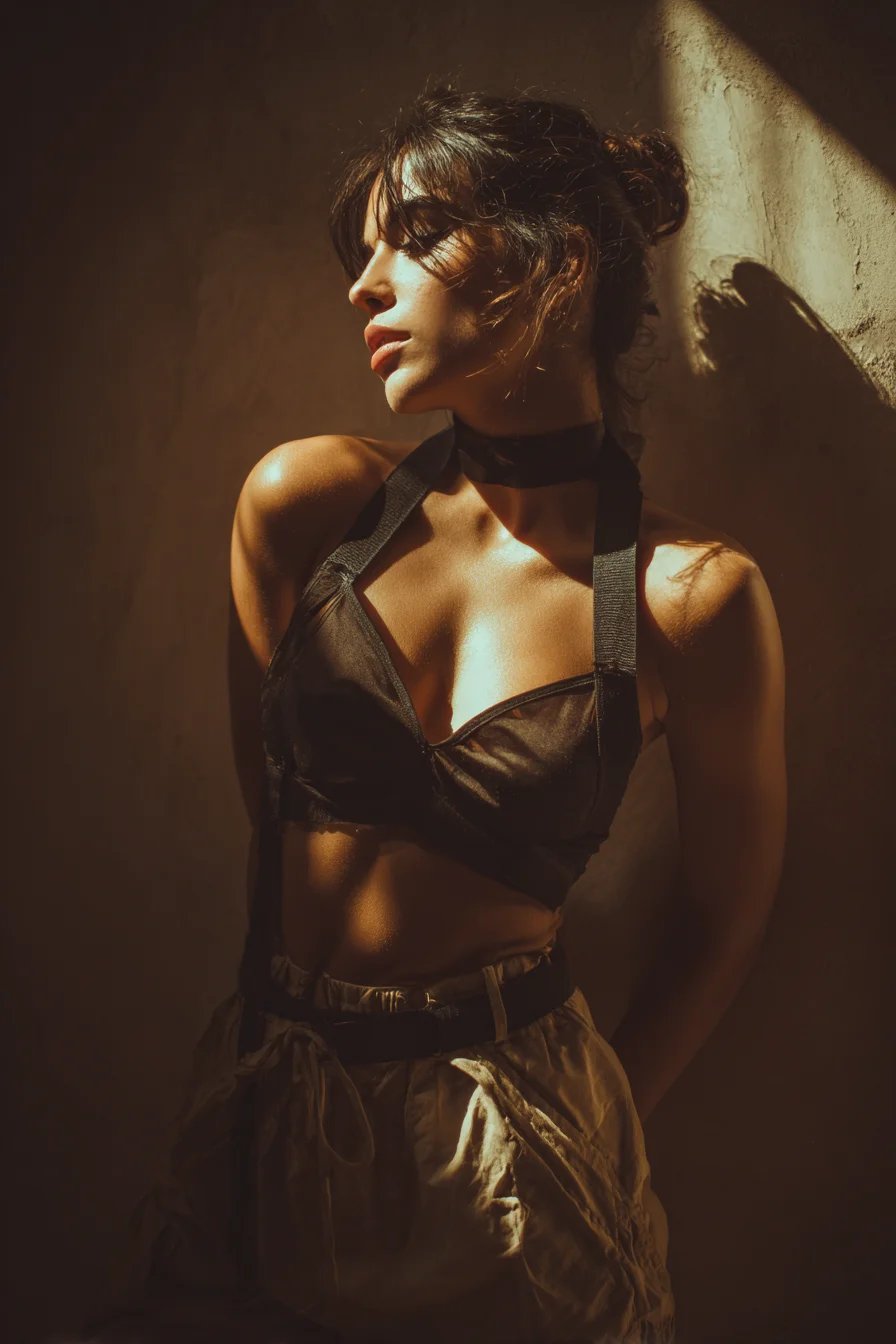 Golden Hour Against the Wall 9