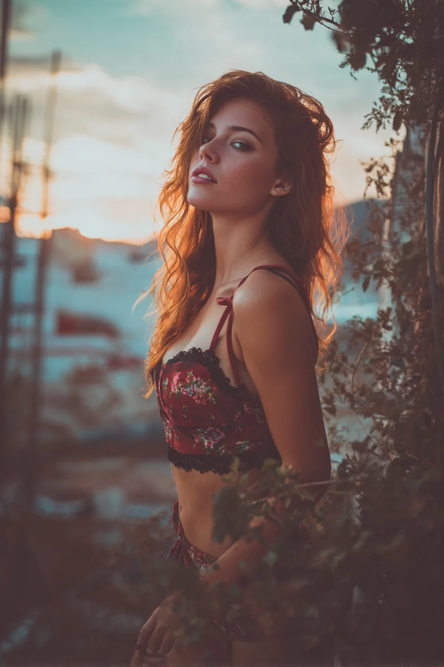 Golden Hour in Bloom