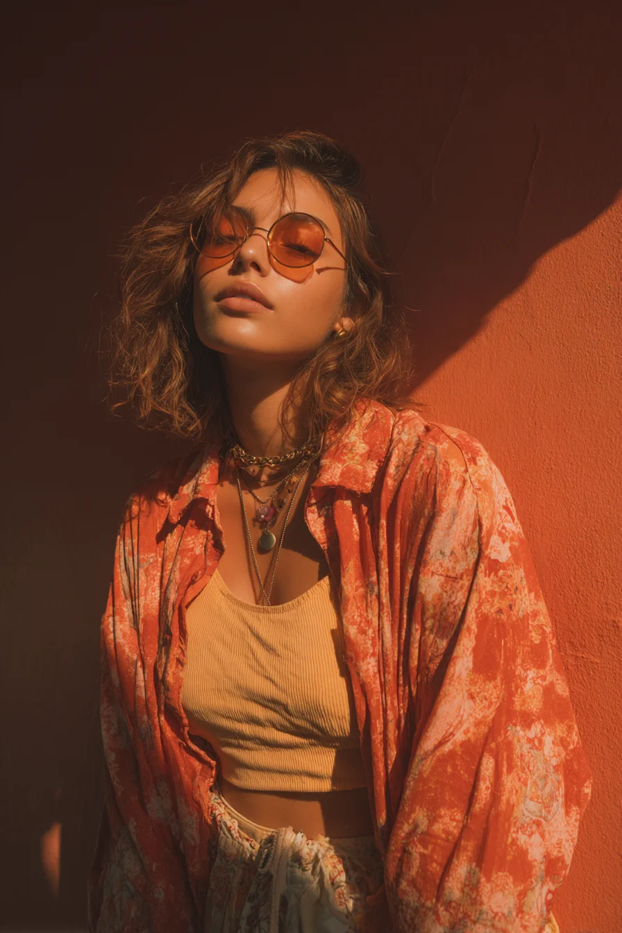 Golden Hour in Terracotta