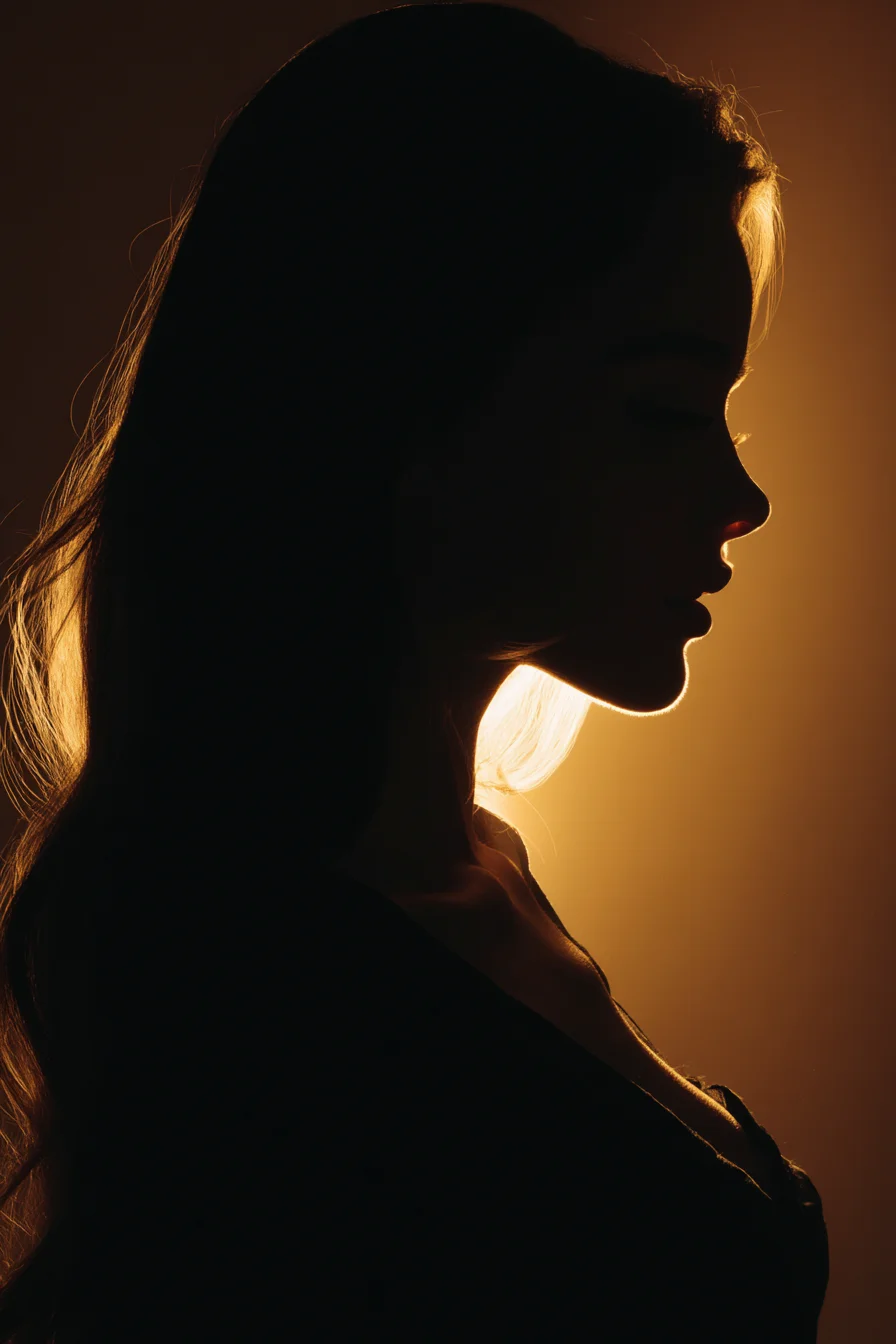 Golden Light Behind the Darkness