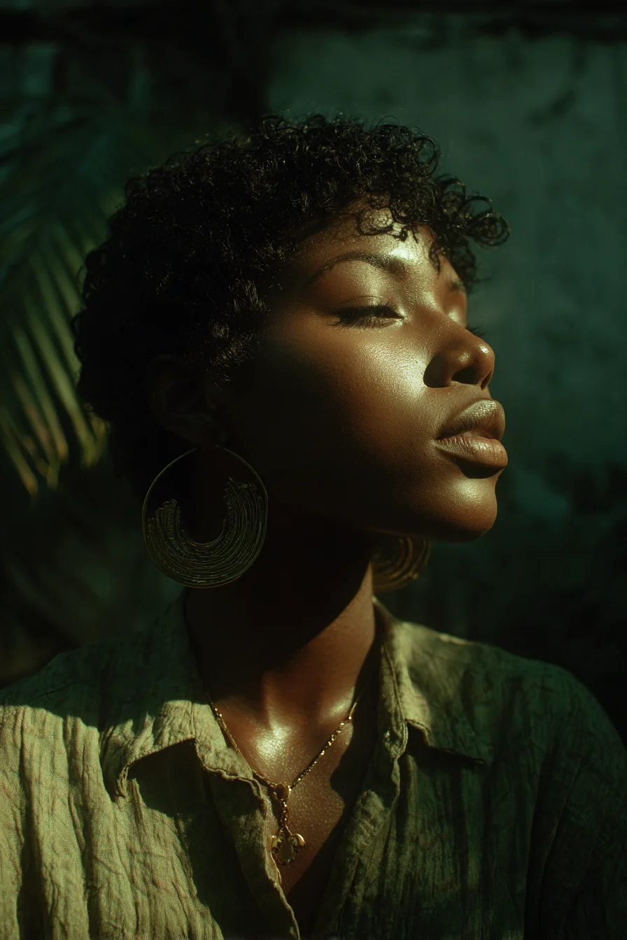 Golden Light, Eyes Closed