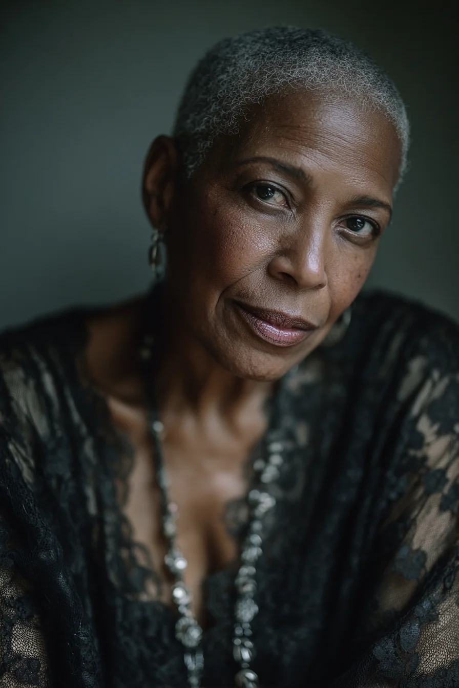 Grace in Silver and Lace