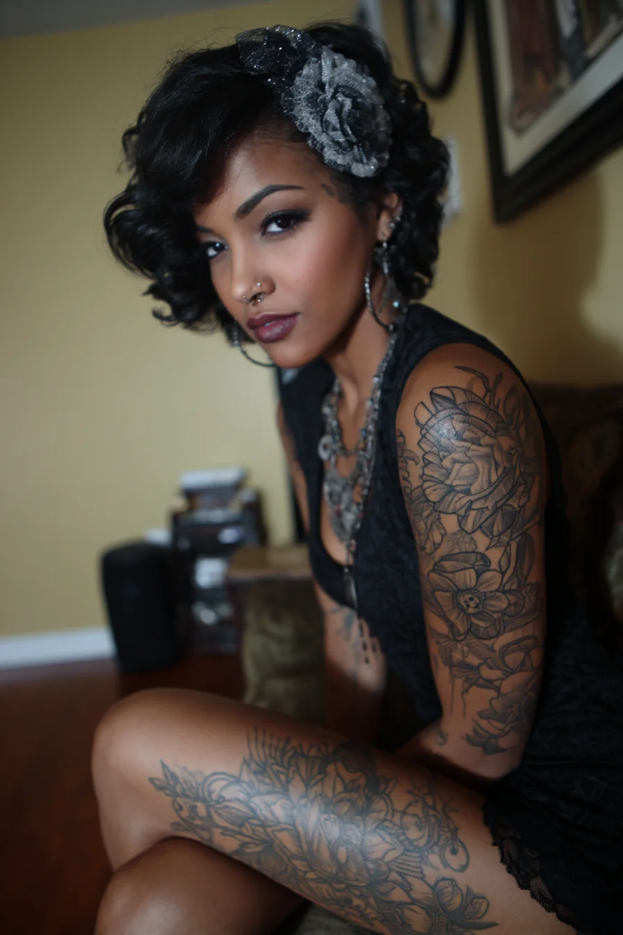 Ink and Old Hollywood Glamour