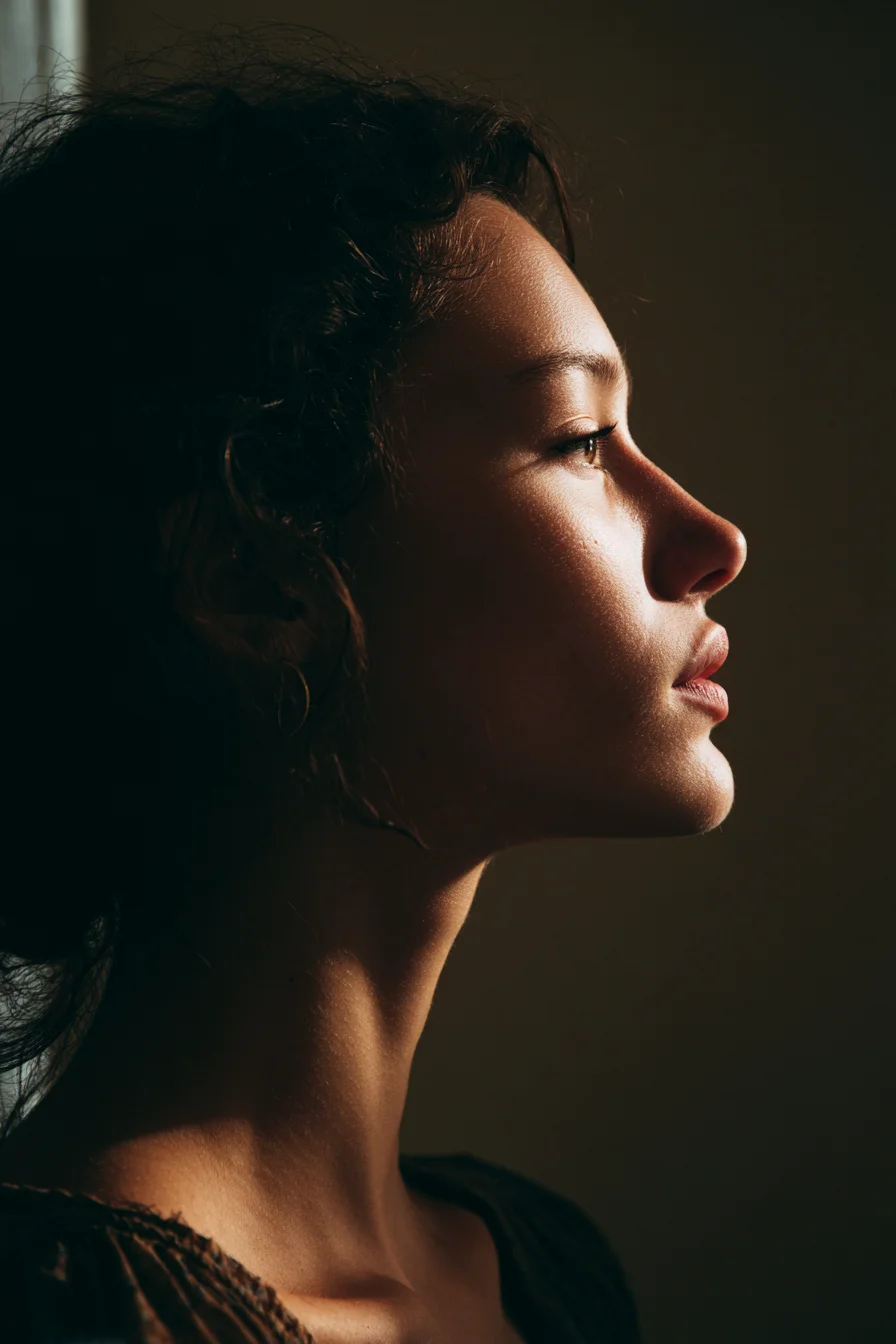 Light Caught in Profile